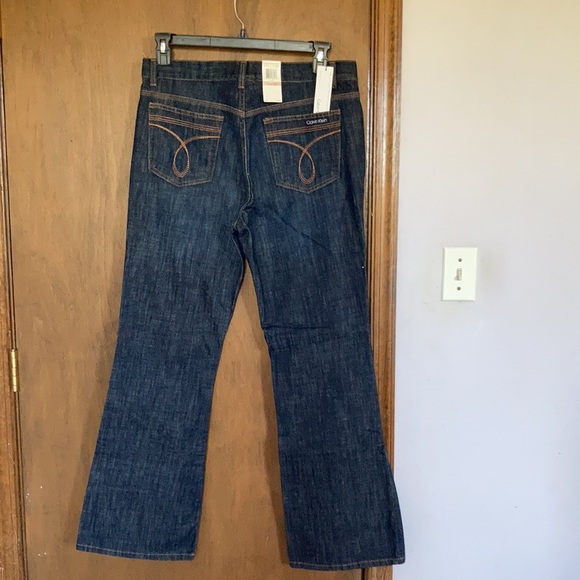 Calvin Klein flare jean sits at waist regular fit flare leg size 31 12 - Picture 15 of 17